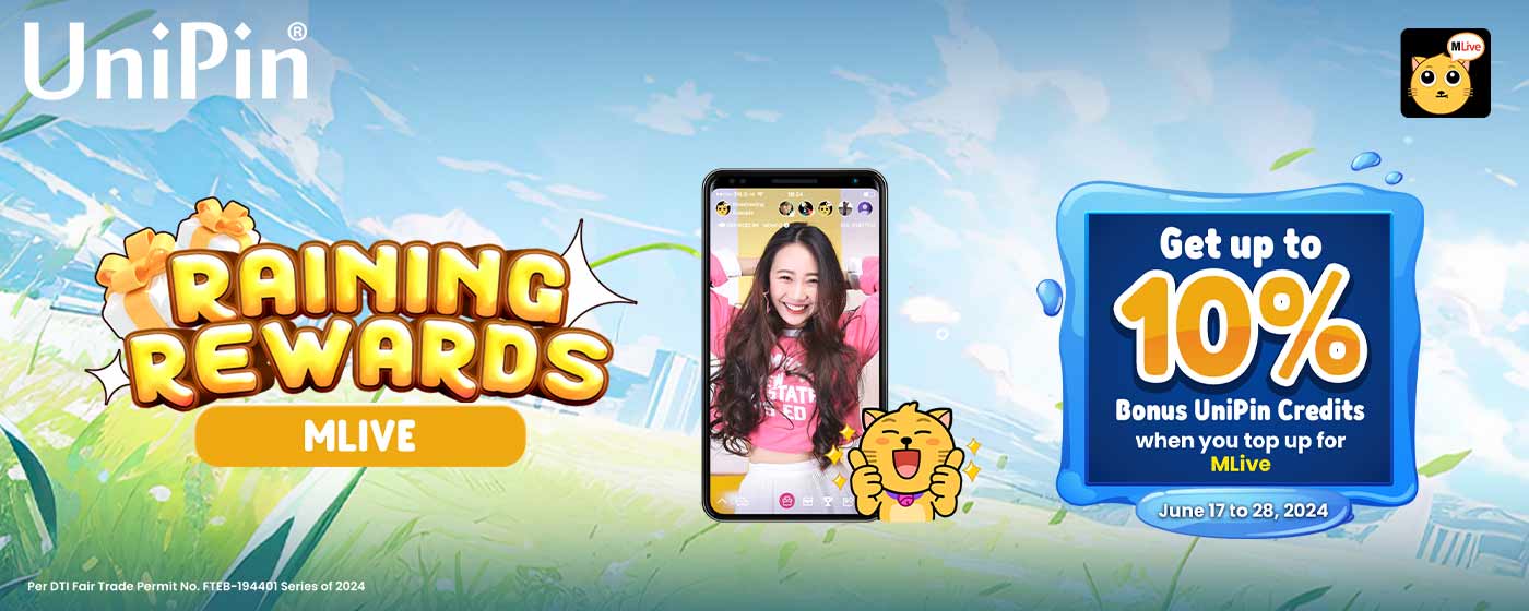 Raining Rewards: MLive (PH)